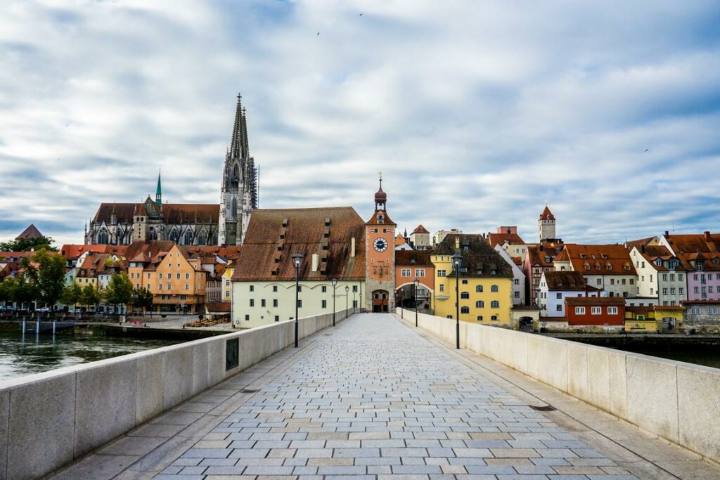 Steinerne Brücke Regensburg aus römischer Zeit
